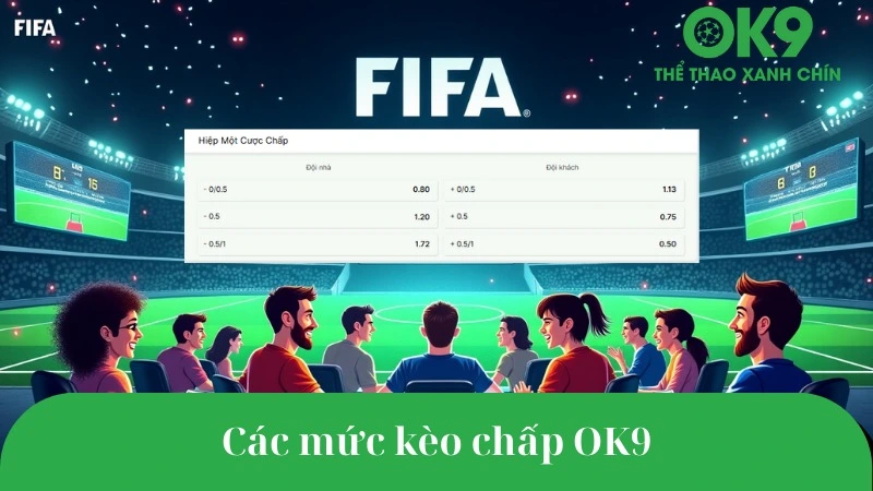 Mẹo chơi kèo chấp tại OK9 – Theo dõi biến động odds hiệu quả.